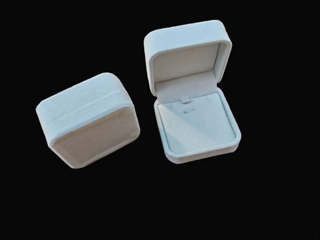 Ring display case front view